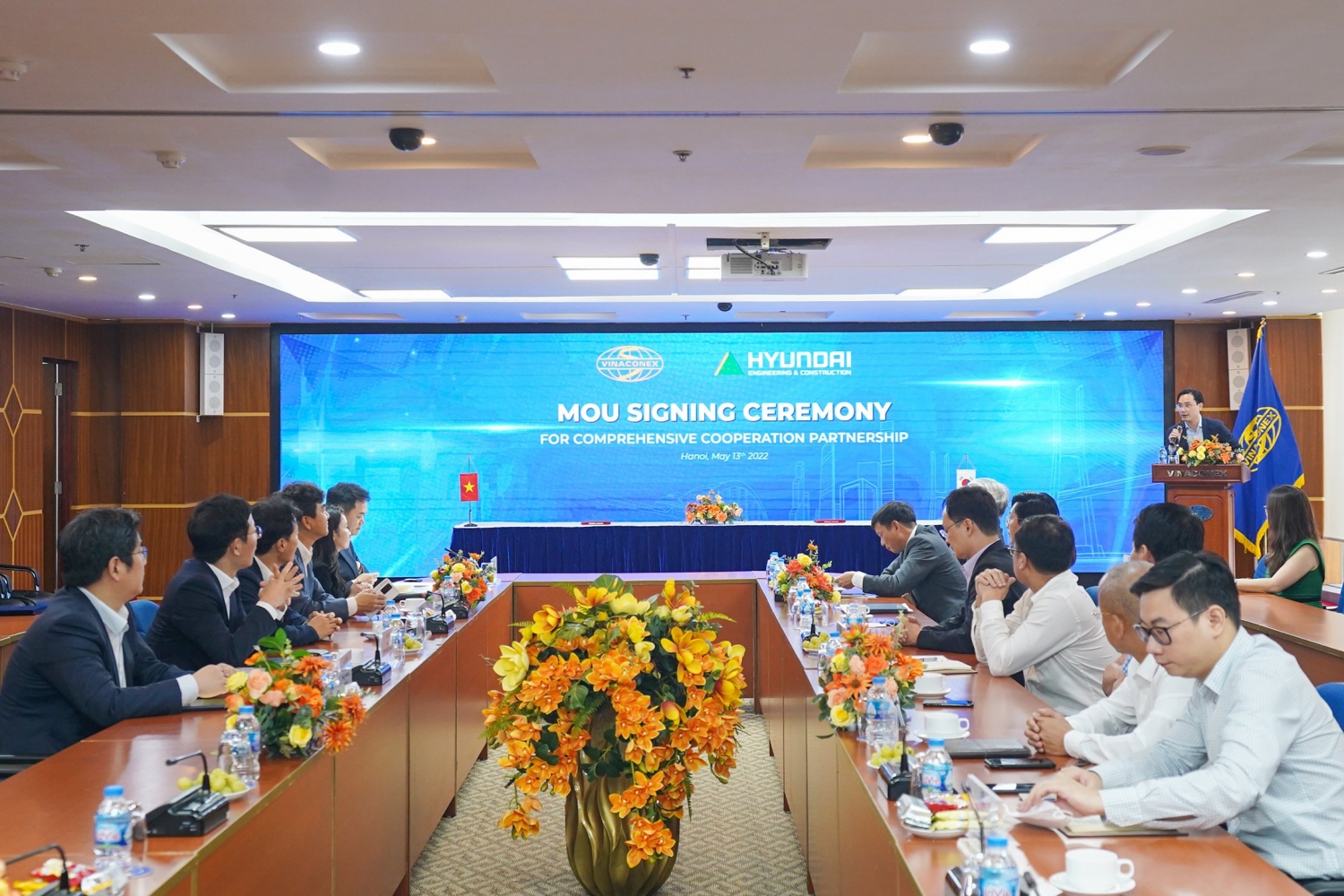 Vinaconex tiếp tục là đối tác chiến lược của Hyundai E&C