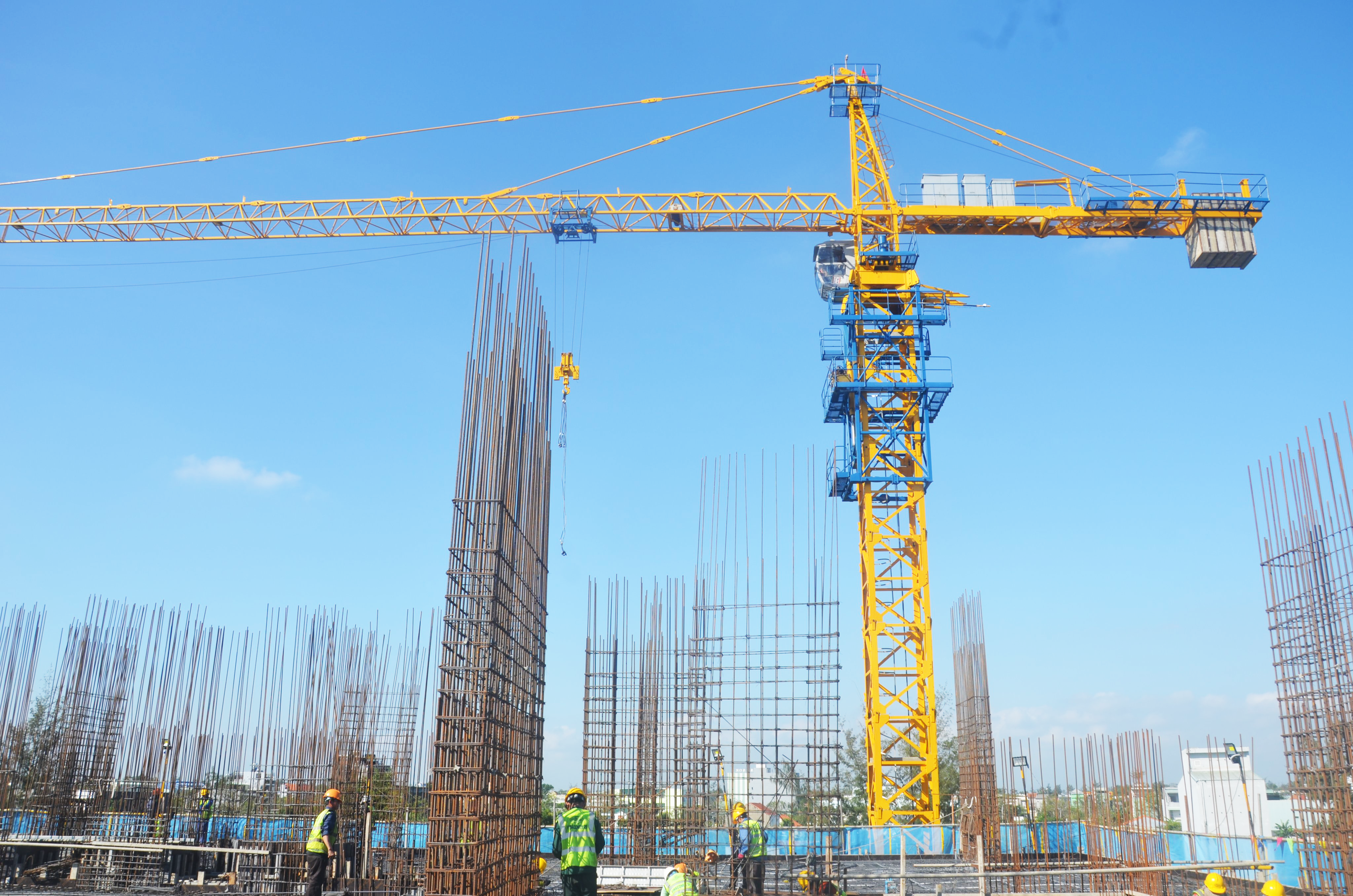 Tăng tốc, đẩy nhanh tiến độ thi công tại dự án Đại học FPT Đà Nẵng