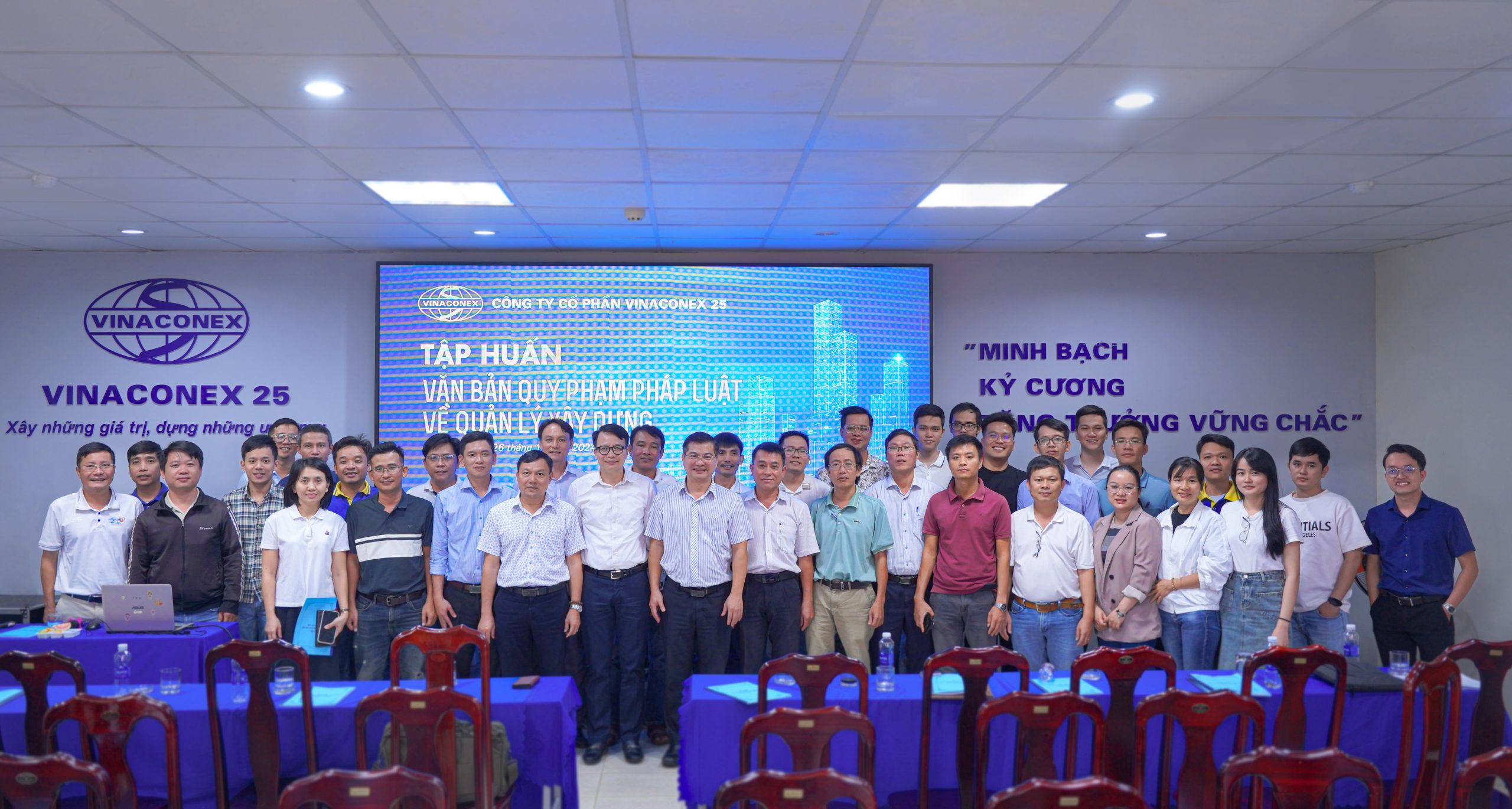 VINACONEX 25: IMPROVE THE HUMAN RESOURCE, BUILD THE FUTURE CAPACITY