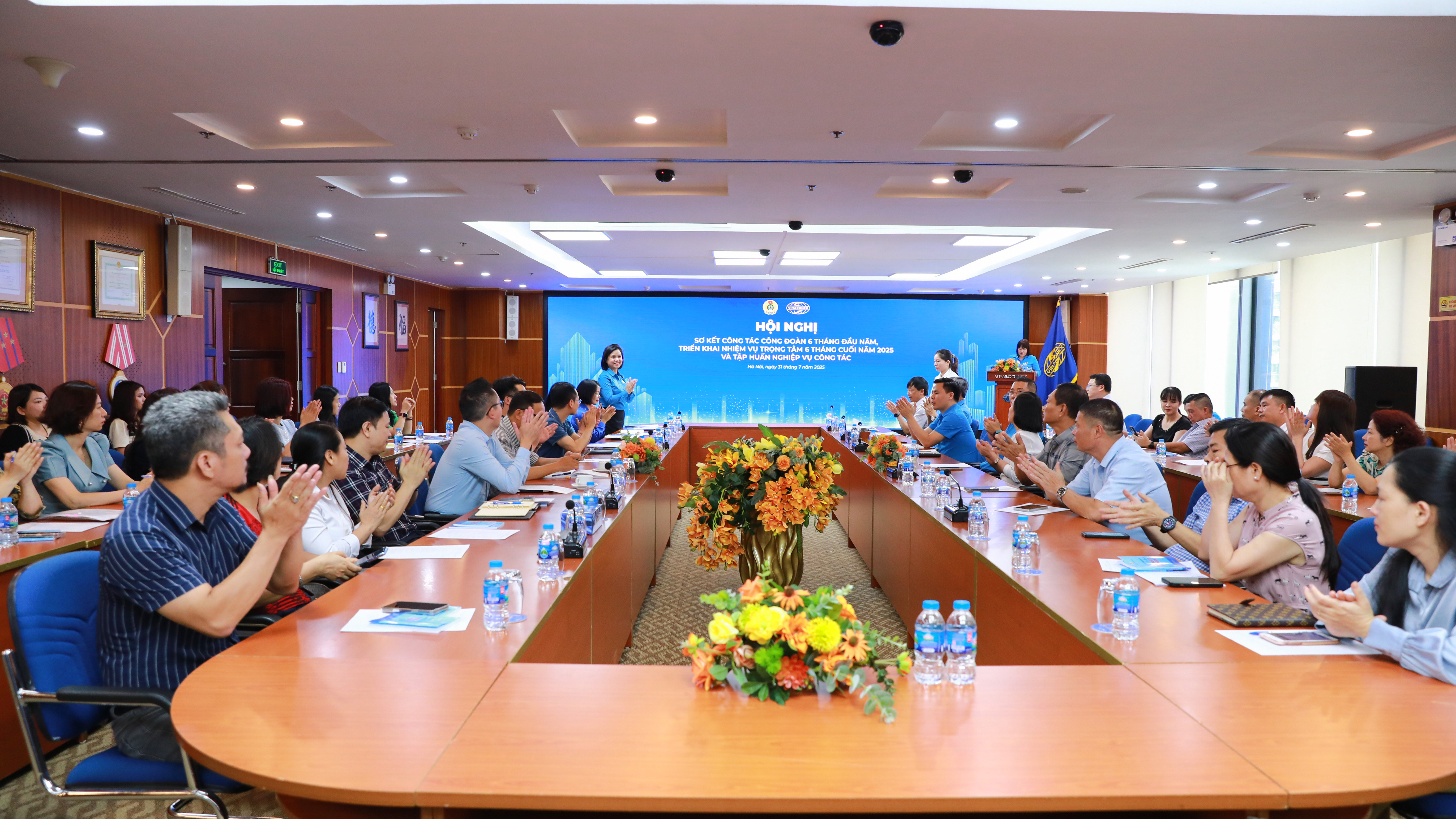 Hội nghị sơ kết công tác Công đoàn 6 tháng đầu năm, triển khai nhiệm vụ 6 tháng cuối năm 2025 và tập huấn nghiệp vụ công tác