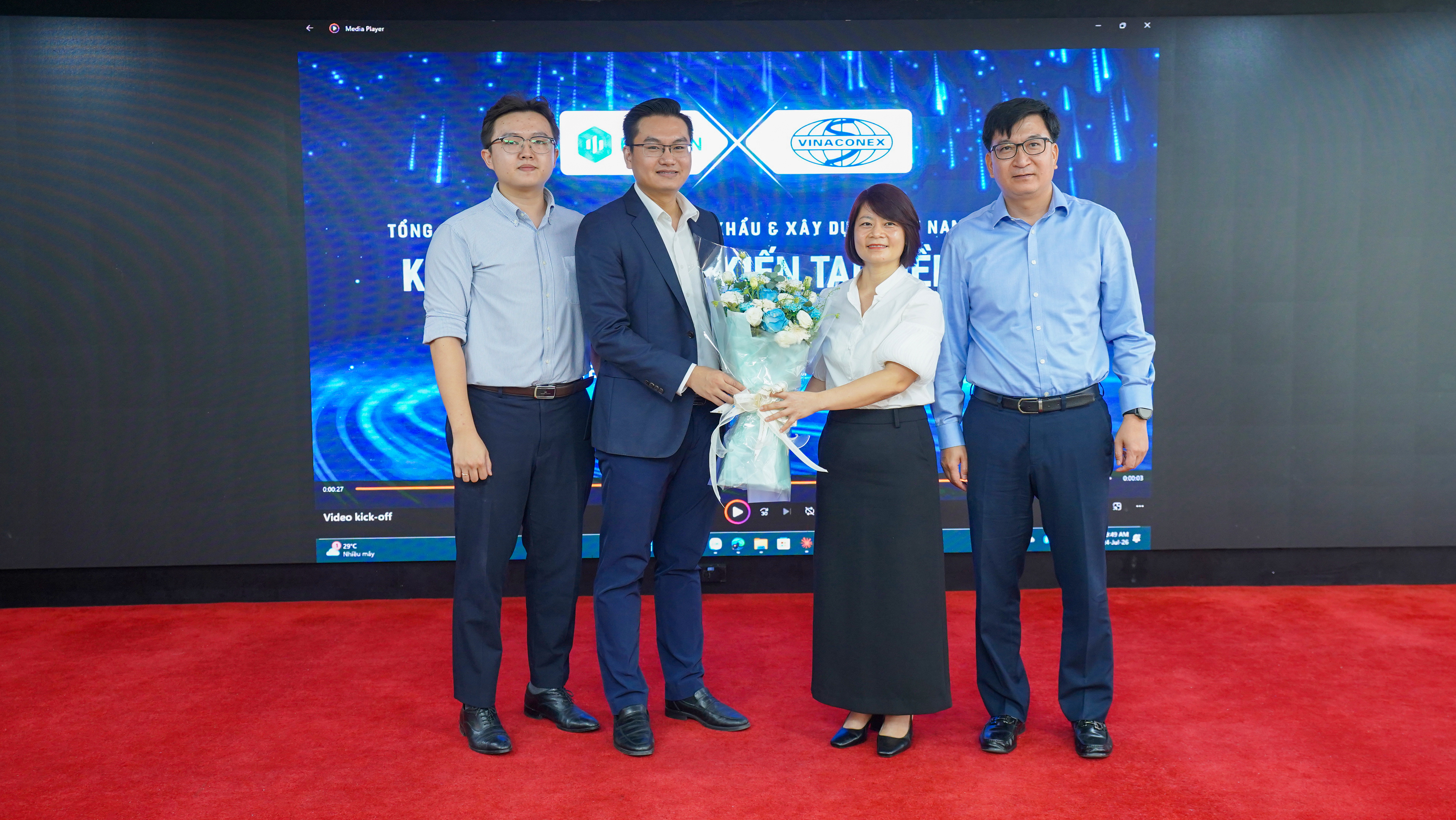 VINACONEX khởi động Dự án xây dựng nền tảng Văn phòng thông minh