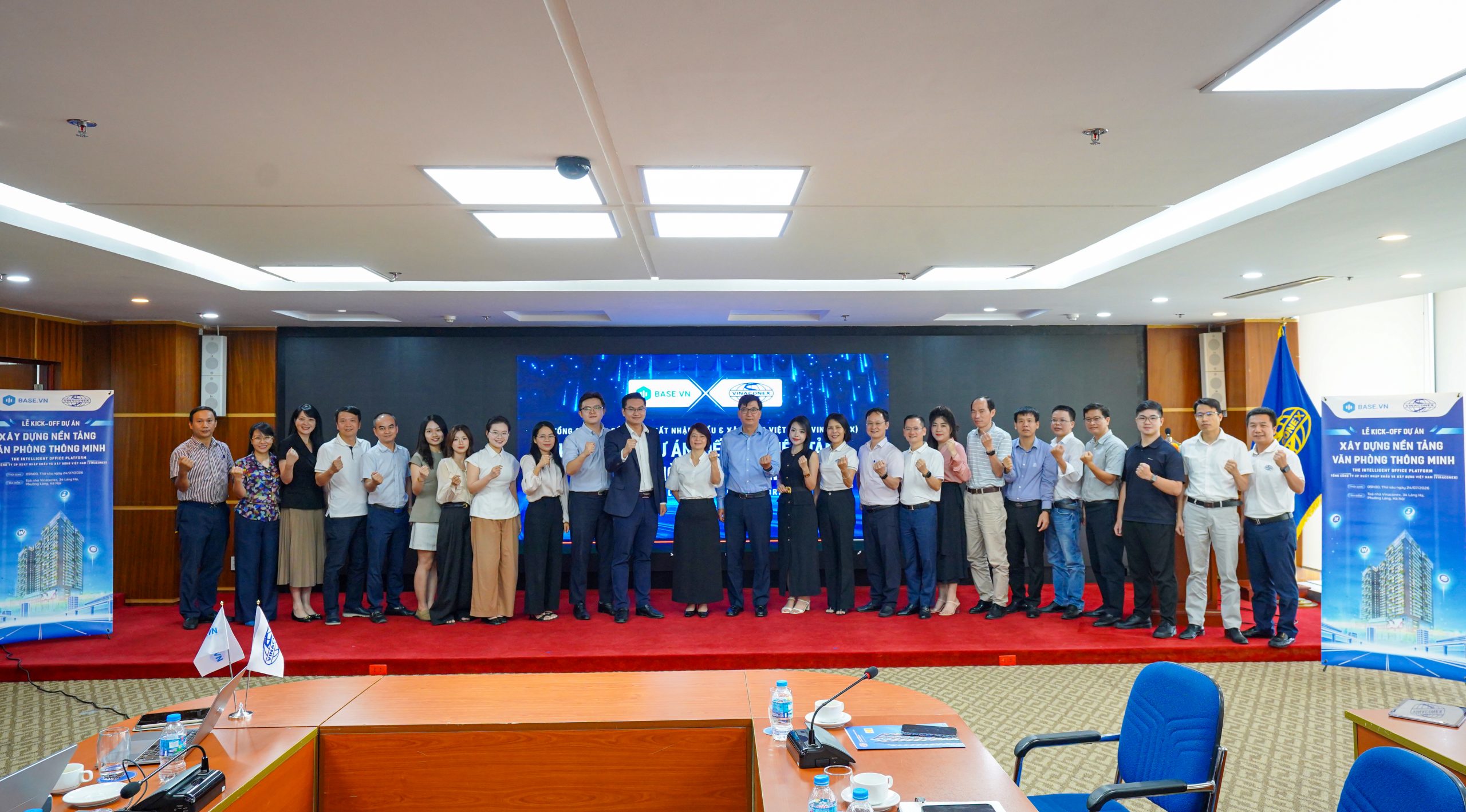 VINACONEX KHỞI ĐỘNG DỰ ÁN XÂY DỰNG NỀN TẢNG VĂN PHÒNG THÔNG MINH